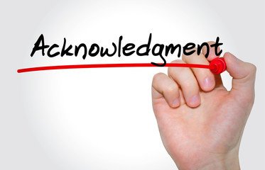 Act of Acknowledgement 